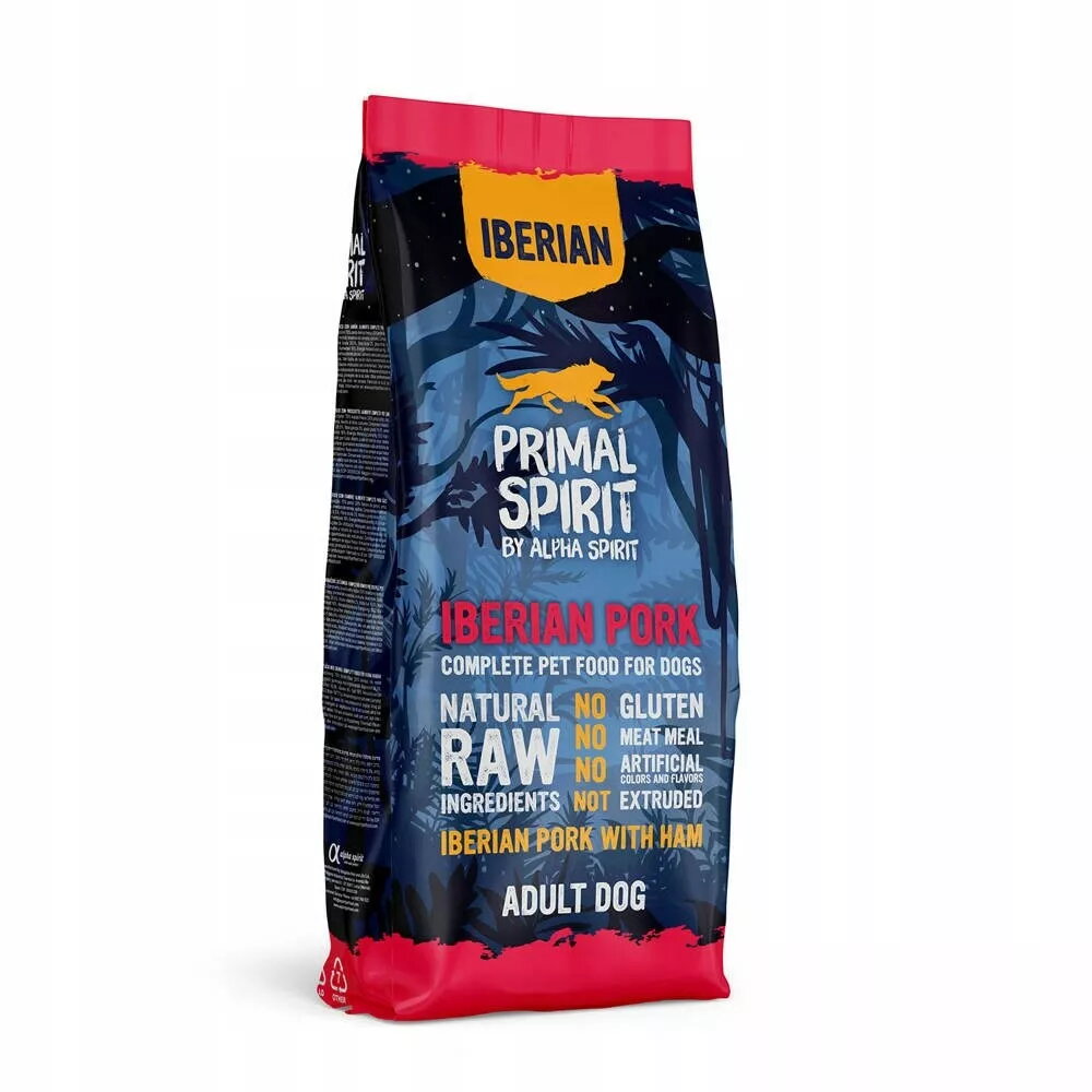 Pusmitrs suņu barība PRIMAL SPIRIT Semi-moist