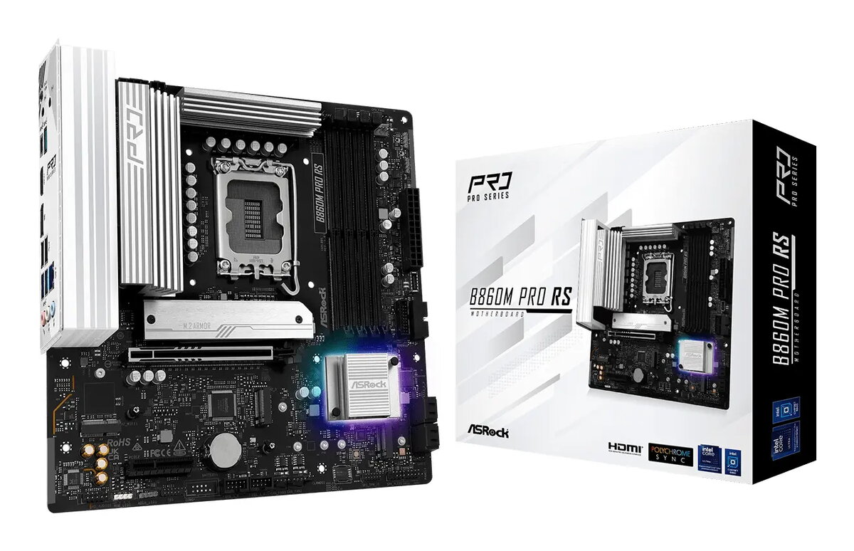 ASRock B860M Pro RS micro ATX