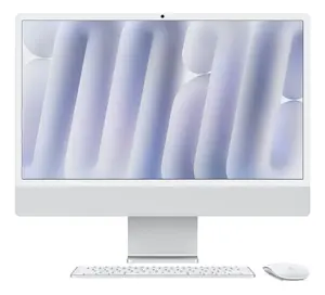 All-in-One PC Apple iMac M4 23.5 inch 4480 x 2520 pixels 16 GB RAM 256 GB SSD macOS Sequoia Silver
