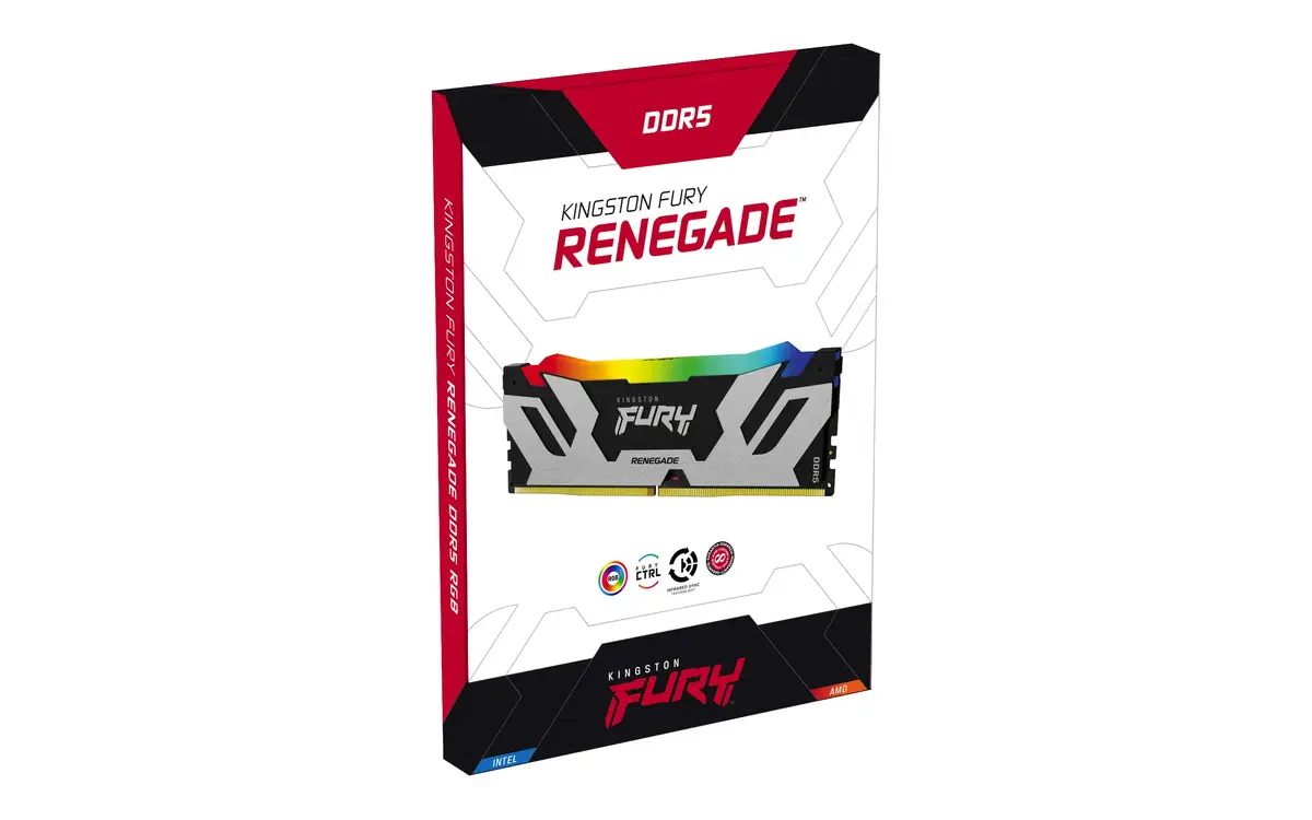 Kingston FURY Renegade RGB 96GB (2x48GB) DDR5 6000 CL32 Photo 4