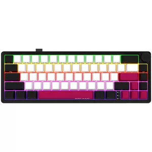 Mechanical Gaming Keyboard LORGAR KBP70MW 65% Black Red switches EN layout
