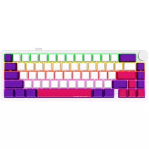 Wireless Mechanical Gaming Keyboard LORGAR KBP70MW 65% White EN Layout