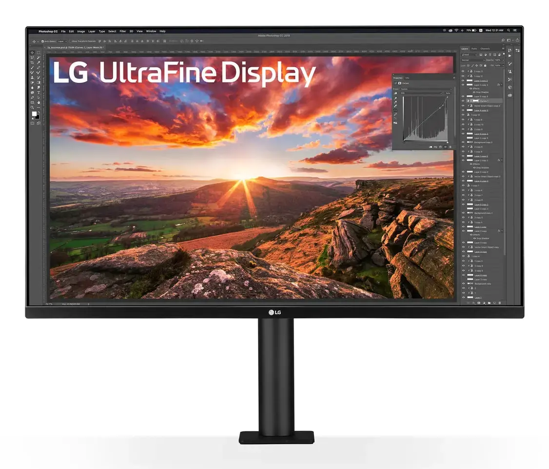 LG 32UN880K-B 31.5" 4K Ultra HD LCD монитор Photo 2