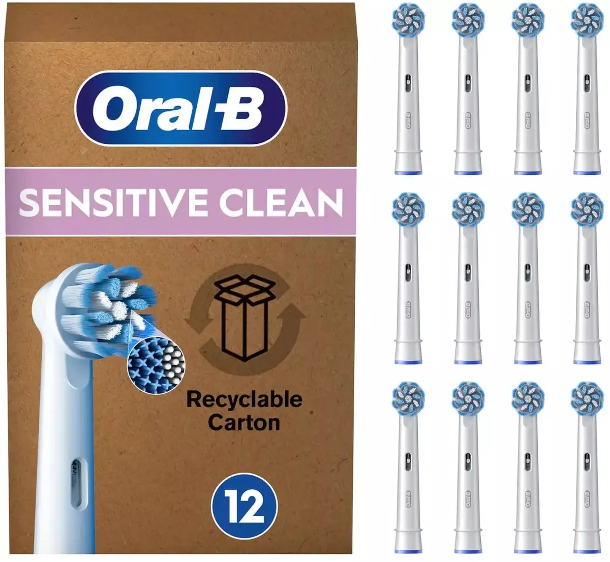 Rezerves zobu birstes uzgaļi Oral-B Sensitive