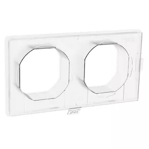 Schneider Electric WDE002880 2-Gang Surface Mounted Box IP44 White