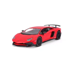 Supercar model Bburago Lamborghini Aventador SV Coupé, preassembled, scale 1:24