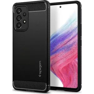 Защитный чехол Spigen Rugged Armor для Samsung Galaxy A53 5G, матовый черный