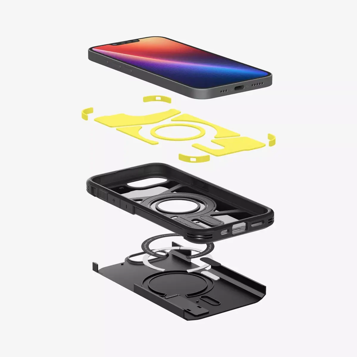 Vāks Spigen Tough Armor AI (MagFit) iPhone 16e Photo 5