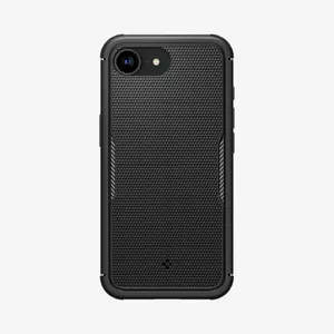 Чехол Spigen Core Armor iPhone 16e Матовый Черный Монохромный