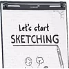 Legamaster SKETCH EASY мобильный флипчарт с круглым основанием Photo 9