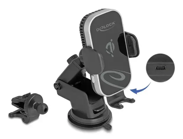 DELOCK 66939 Active car holder for smartphones Photo 2