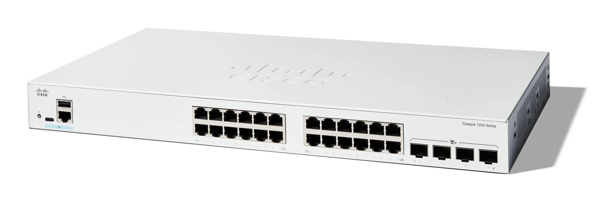 Pārvaldāms L2/L3 tīkla slēdzis Cisco Catalyst