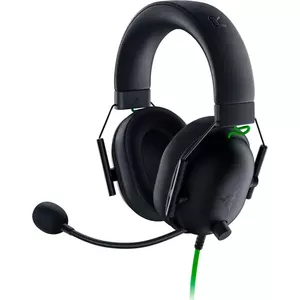 Razer BlackShark V2 X vadu spēļu austiņas ar iebūvētu mikrofonu, melnā krāsā