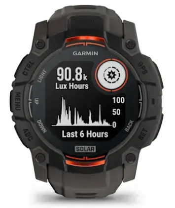GPS смарт-часы Garmin Instinct 3 Solar Photo 2