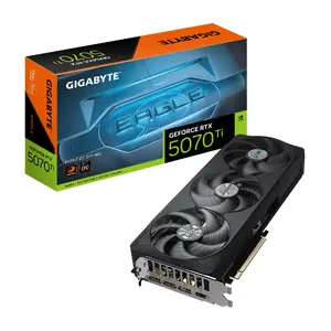 Видеокарта GIGABYTE GeForce RTX 5070 Ti — 16 ГБ GDDR7, 256-bit, PCIe 5.0, WINDFORCE 3X, TDP 300 Вт