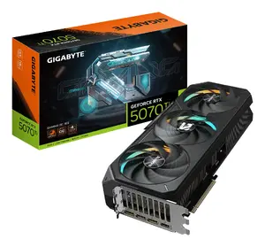 Graphics card GIGABYTE GeForce RTX 5070 Ti 16GB GDDR7, PCIe 5.0, 256-bit, 30000 MHz, 3x DisplayPort 2.1a, HDMI 2.1b, 342×142×70 mm