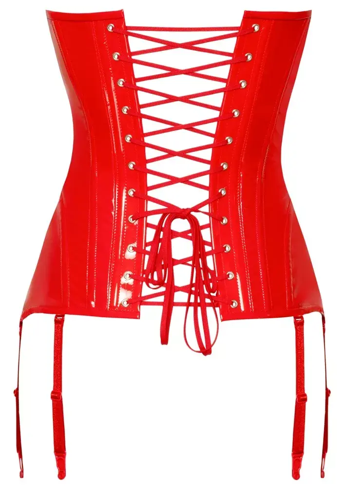 Corset Vinyl Black Level 28402003031 red Photo 9