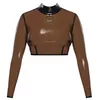 Late X Latex Shirt 29013745051 — кроп‑топ из латекса XL Photo 8