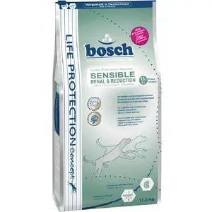 Сухой корм для собак Bosch LPC Sensible Renal Reduction Low-Protein 11,5 кг — взрослые средние породы, курица, 13,5% белка