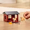 Schleich FARM WORLD Dog Kennel with Golden Retriever Photo 2