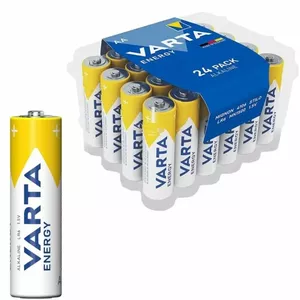 Щелочные батарейки Varta Energy AA (R6) — упаковка 24 шт.