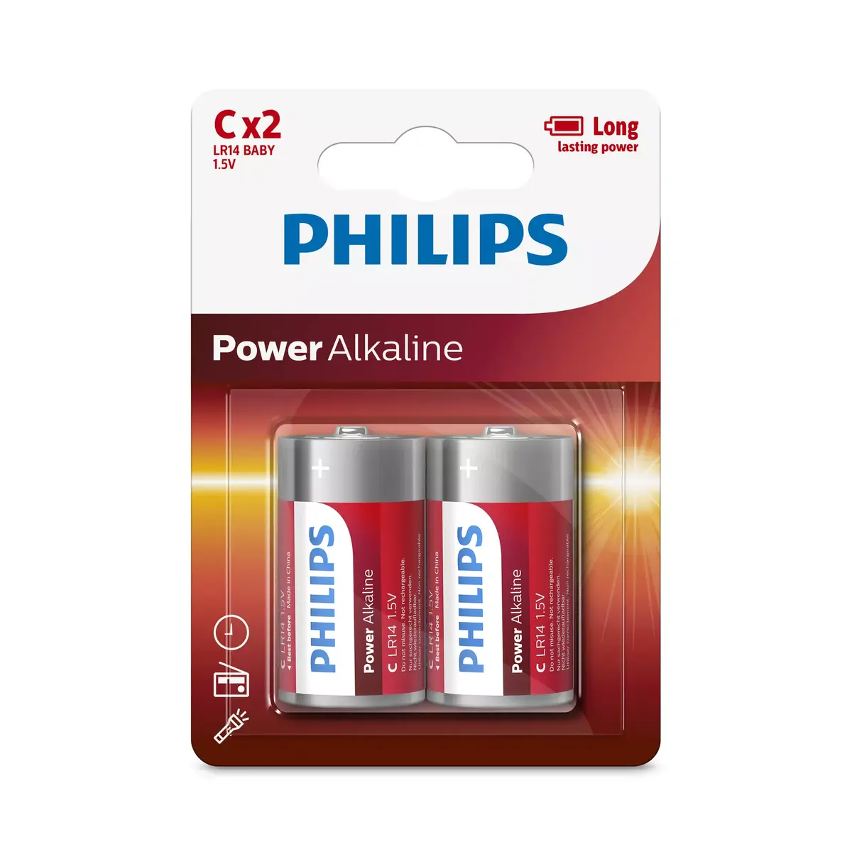 Philips LR14P2B/05 Vienreizlietojama sārma baterija LR14