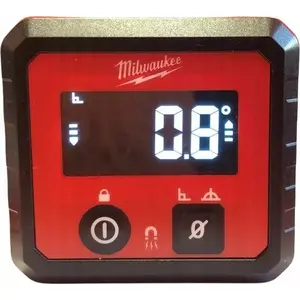 Digital angle finder MILWAUKEE 4932493656, digital inclinometer 0–360° measurement range