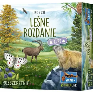 Дополнение к настольной игре Rebel Leśne rozdanie: Alpy — набор расширения