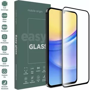 Защитное стекло MOBILE ORIGIN EasyGlass для Samsung Galaxy A15 5G — закалённое стекло, модель FRL-EG-A155G