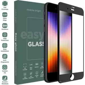 Screen protector MOBILE ORIGIN Mobile Origin EasyGlass for Apple iPhone SE 2022/2020, iPhone 8, iPhone 7 (tempered glass)