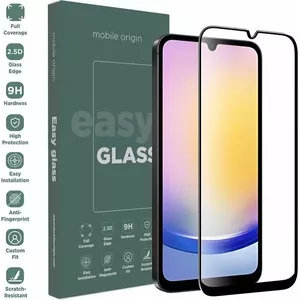 Закалённое защитное стекло MOBILE ORIGIN EasyGlass для Samsung Galaxy A25 5G (A255G)
