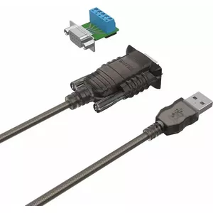 USB 2.0 to RS422/RS485 adapter Unitek Y-108301-1.5M with FTDI chipset, 1.5 m cable
