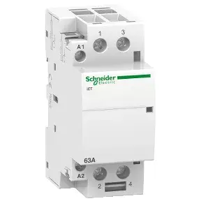 Модульный контактор Schneider Electric iCT A9C20862, 63А, 2НО, 220-240В 50Гц