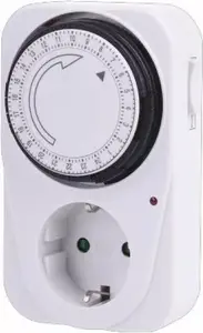 Analog Programmable Timer LechPol URZ2001-2 — mechanical time switch for electrical circuits