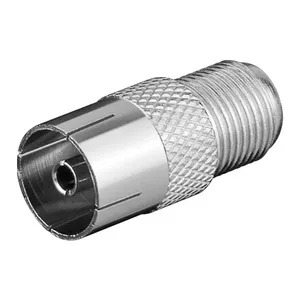 Goobay WE 1173 BNC-F FM uz IEC 9.5mm Nerūsējošā tērauda savienotājs