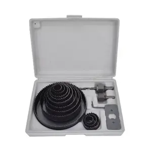 Hole saw set AWTools AW40509 — 16 pieces, pack weight 900 g