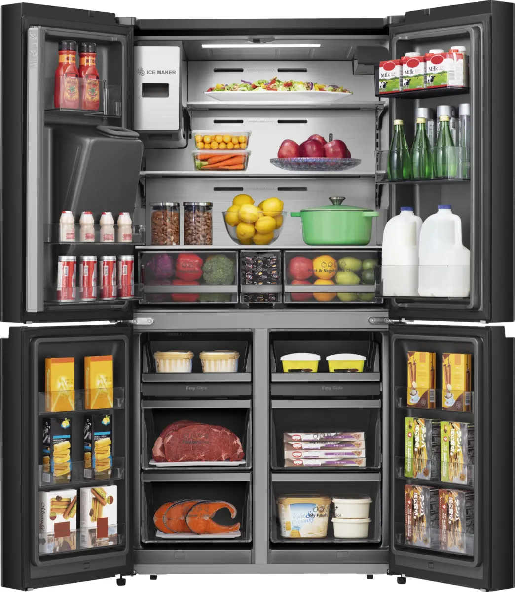 Hisense RQ760N4IFE Multi Door Fridge Freezer Black Photo 5