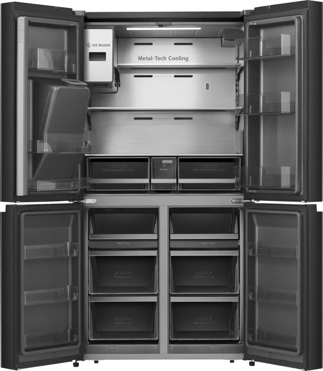 Hisense RQ760N4IFE Multi Door Fridge Freezer Black Photo 6