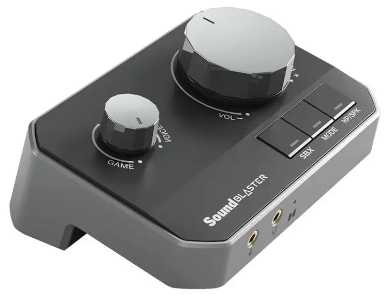 Creative Sound Blaster G8 — ārējā USB skaņas karte Photo 3