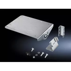 Rack plate Rittal SM 2381.000 — steel grey rack plate for enclosure mounting