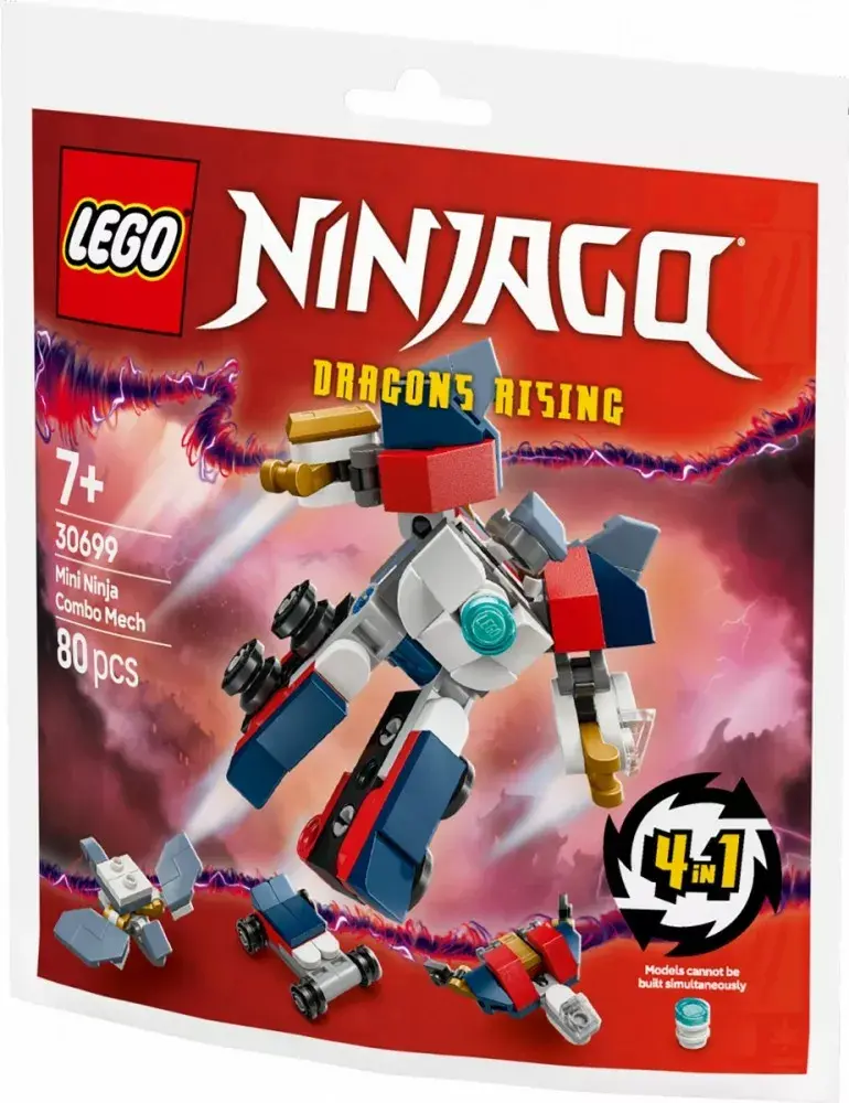 LEGO Ninjago Mini Combi Mech 30699 konstruktors Photo 2