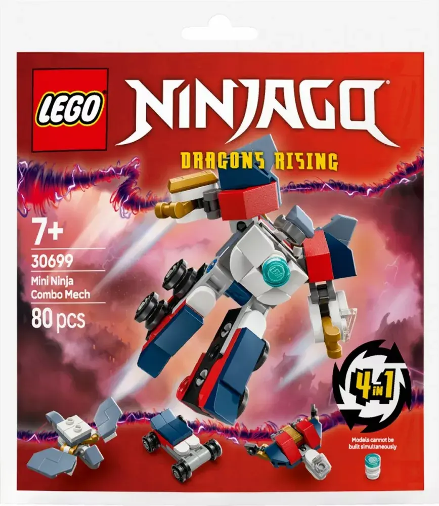 LEGO Ninjago Mini Combi Mech 30699 konstruktors Photo 3