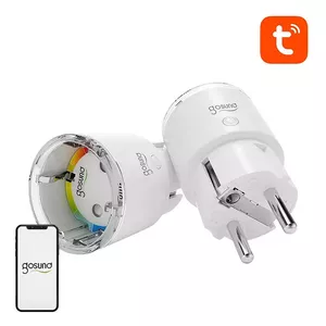 Smart socket Gosund EP2 10A Tuya two-pack — Wi‑Fi remote outlet 10 A per plug