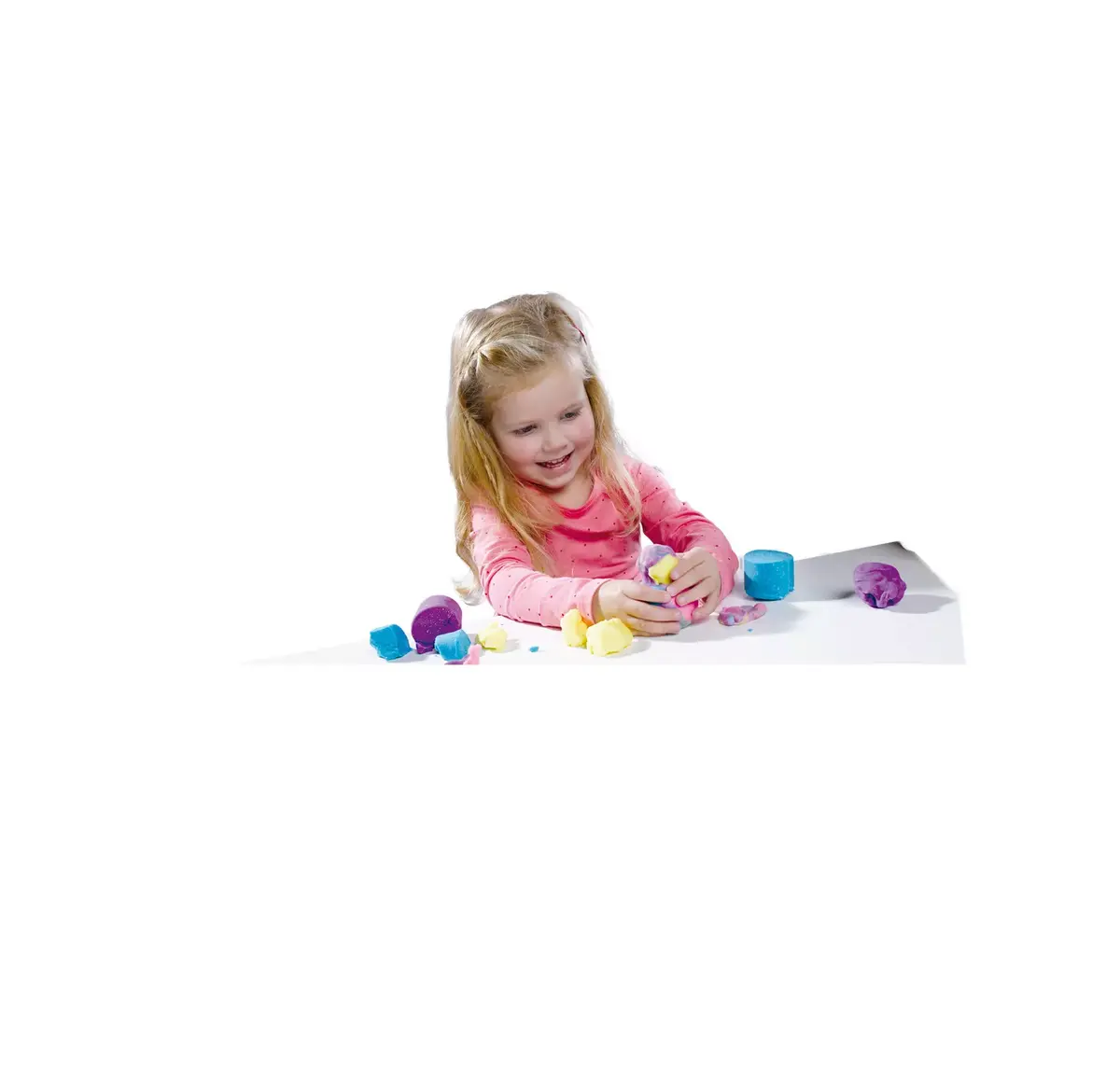 Modelēšanas mīkla SES Creative Dough glitter 4x90g Photo 4