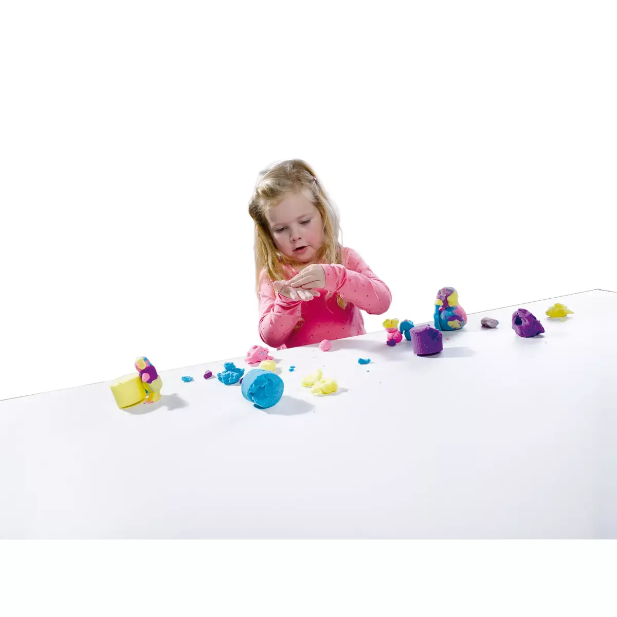 Modelēšanas mīkla SES Creative Dough glitter 4x90g Photo 6