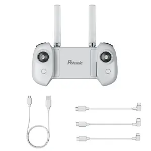 Drone remote AT-RC with gimbal and USB charging cable — remote control for drones, model AT-RC, includes gimbal and USB charging cable