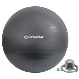 Vingrošanas bumba Schildkröt Fitness 960158 — 85 cm diametrā, pelēka, max slodze 120 kg