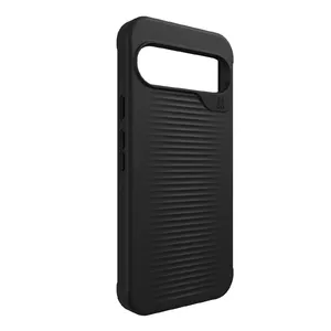 Vāciņš mobilajai tālrunim Zagg Luxe priekš Google Pixel 9 Pro XL, 6.8" (17,3 cm), melns, grafēns un plastmasa