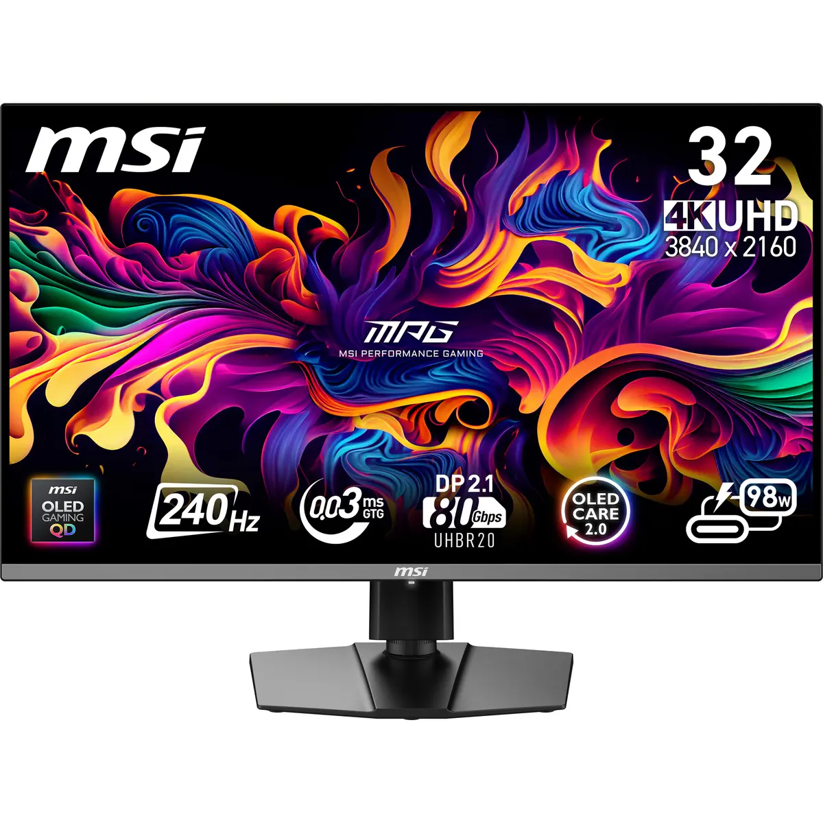Datora monitors MSI MPG 322URX QD-OLED