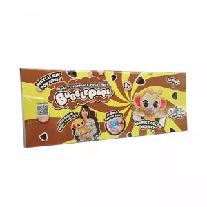 Plush toy Cobi Bubble Pops Mascot Chunky Cocoa Monkey PT-2312004/6, mascot plush monkey
